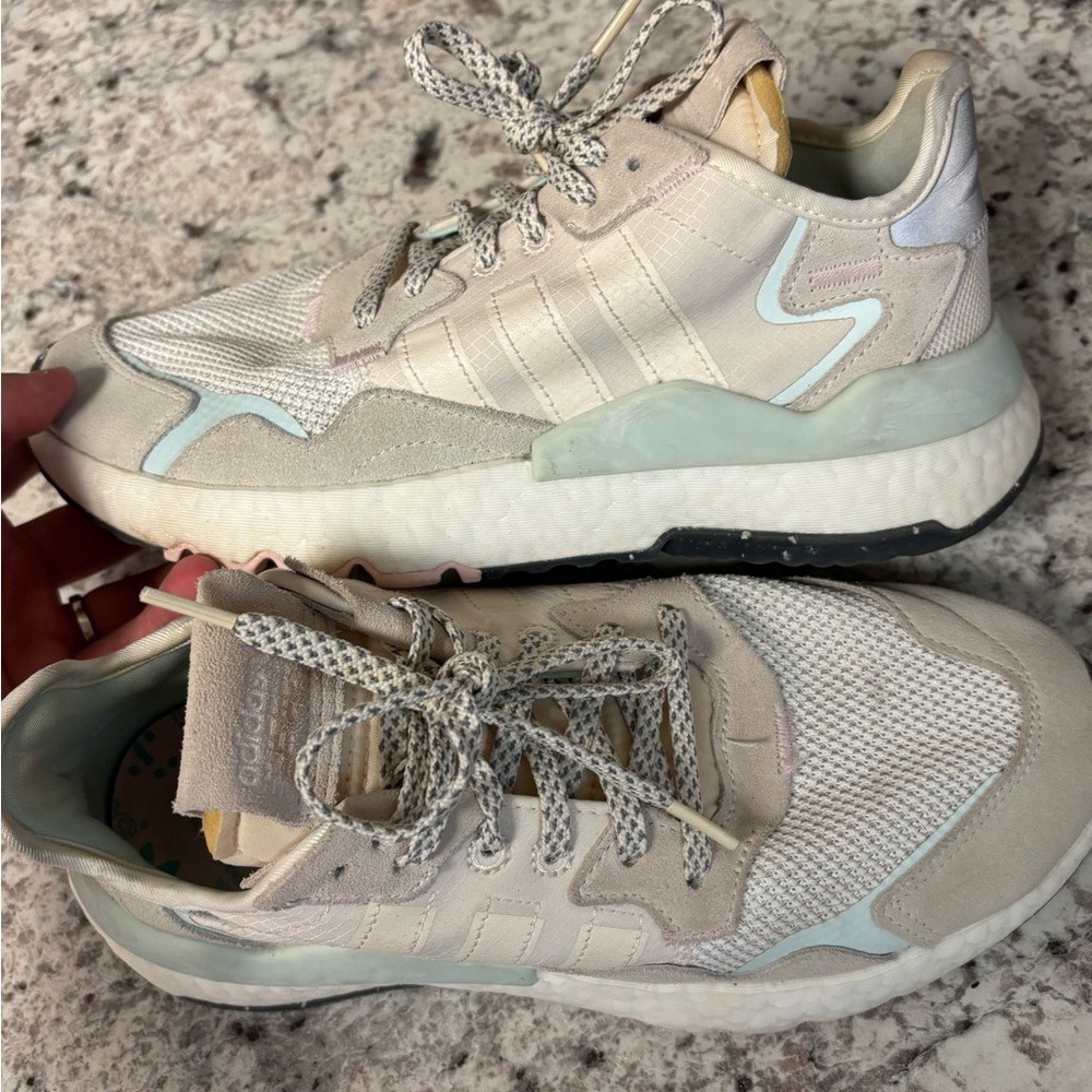 adidas Mint Green Shoe Interior Tag